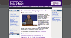 Desktop Screenshot of hospitalhomeopatico.es